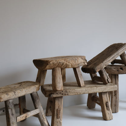 Rustic stool - Sela
