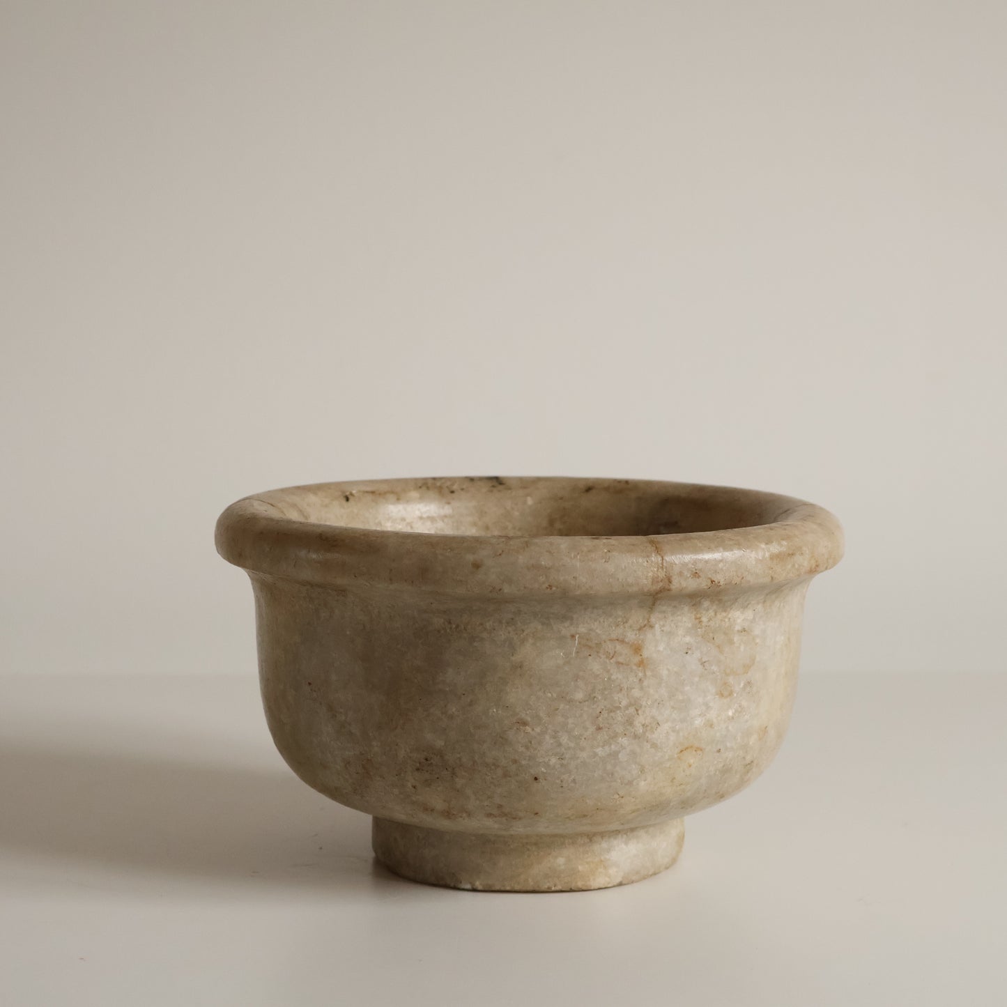 Plain marble bowl