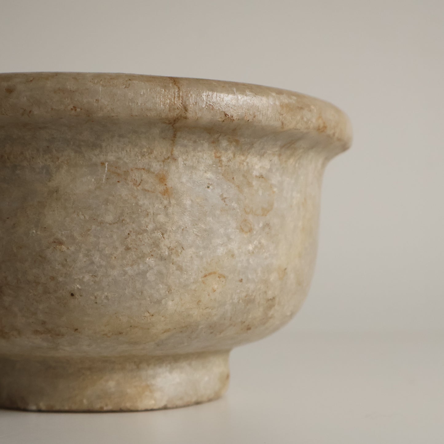 Plain marble bowl