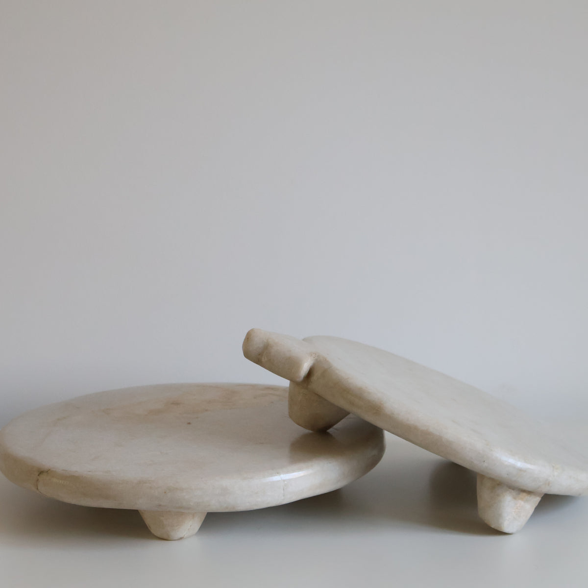 Marble chapati board - One