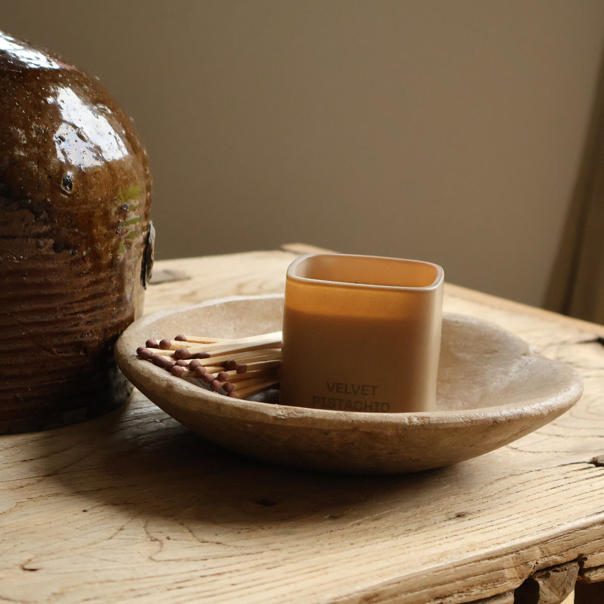 Marble bowl - Sand