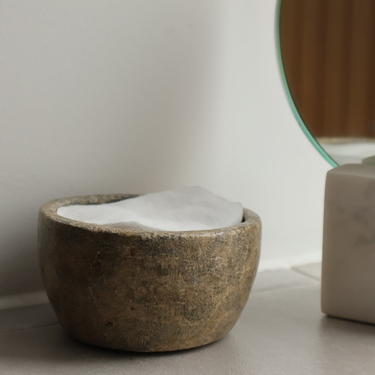 Mini stone bowl