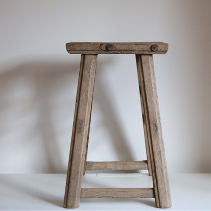 Tall elm stool - Maud
