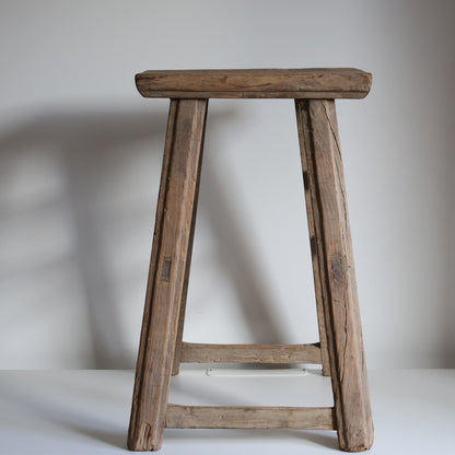 Tall elm stool - Maud