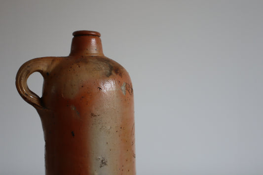 Salt glazed bottle