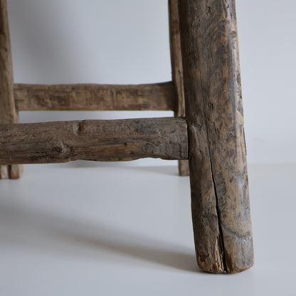 Tall elm stool - Percy
