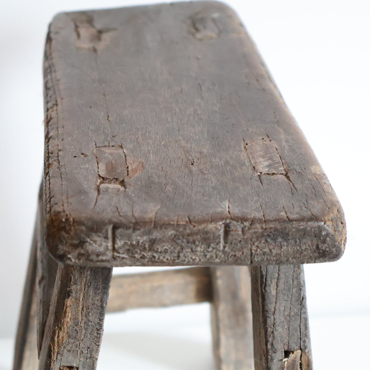 Elm stool - Mabel