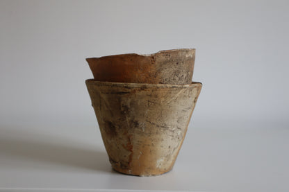 Terracotta sap pots