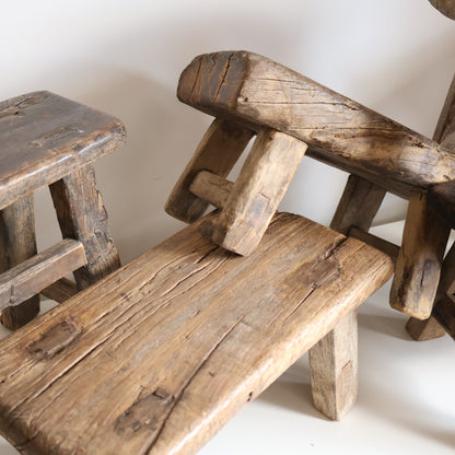 Elm stool - Ottilie