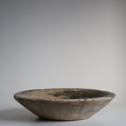 Aged marble bowl - Nila