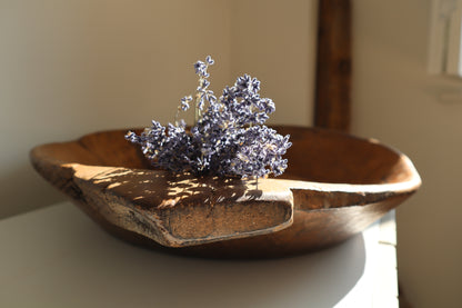 Wooden chapati bowl
