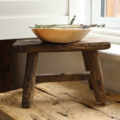 Elm stool - Winifred