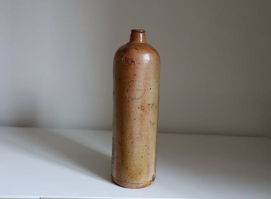 Salt glazed bottle