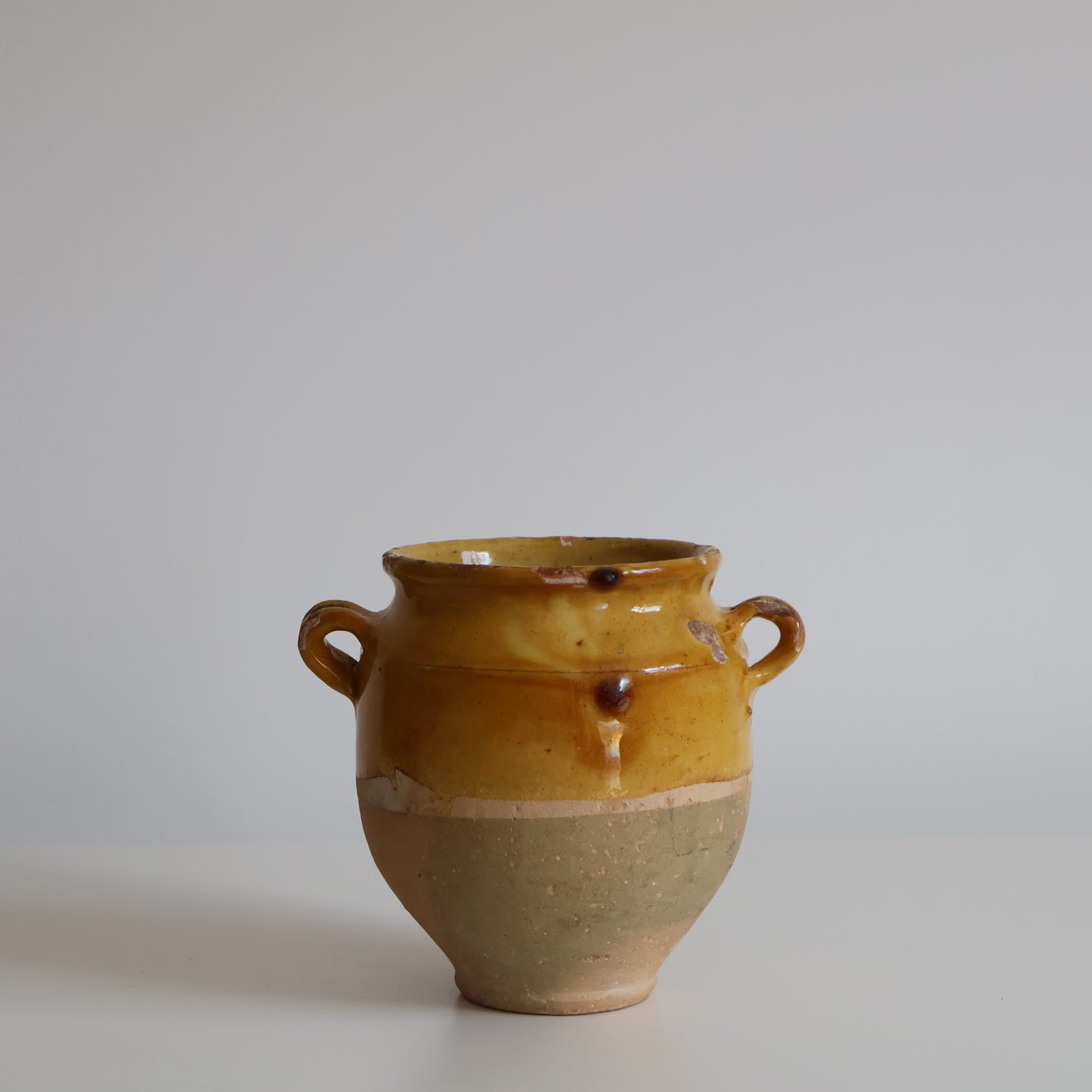 Mini yellow confit pot - Dore