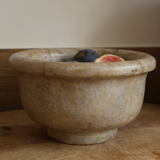 Plain marble bowl