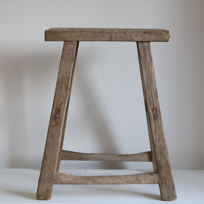 Tall elm stool - Onra