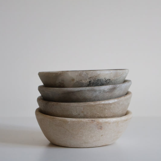 Mini marble bowls