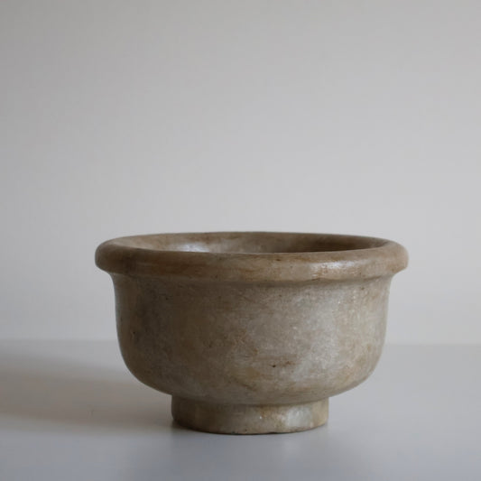 Plain marble bowl
