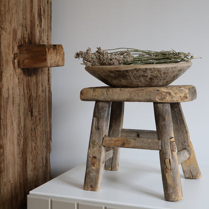 Rustic stool - Kora