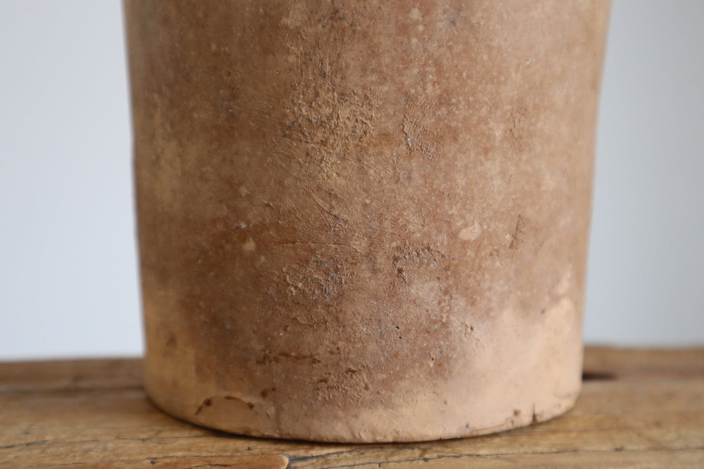 French yellow glazed pot