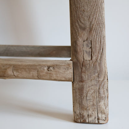 Tall elm stool - Jasper