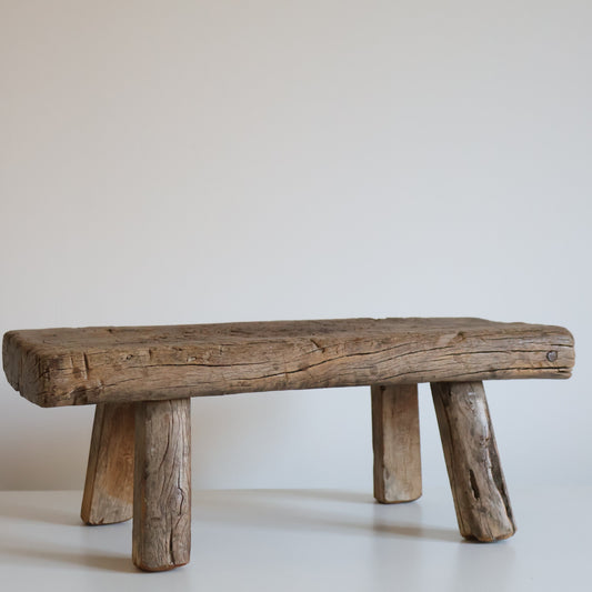 Medium elm stool - Betsy