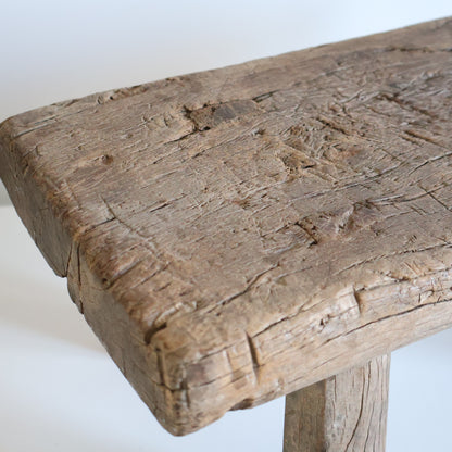 Medium elm stool - Betsy