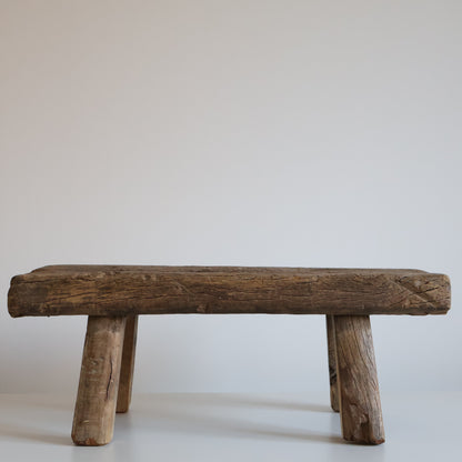 Medium elm stool - Betsy