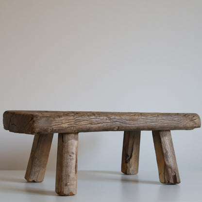 Medium elm stool - Betsy