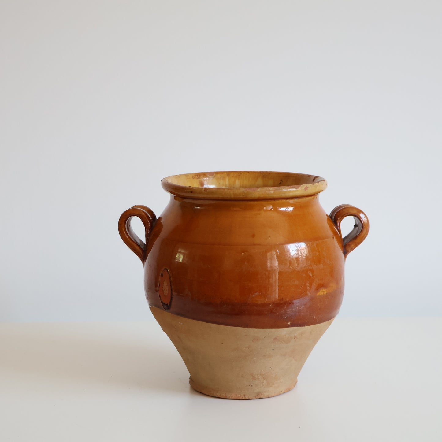 Confit pot - Ochre