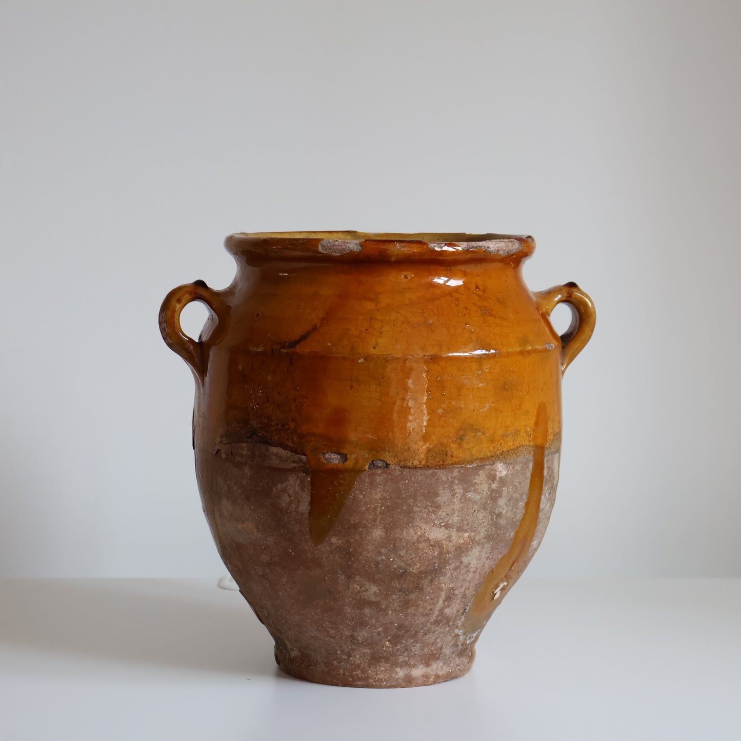 Yellow confit pot - Bloom