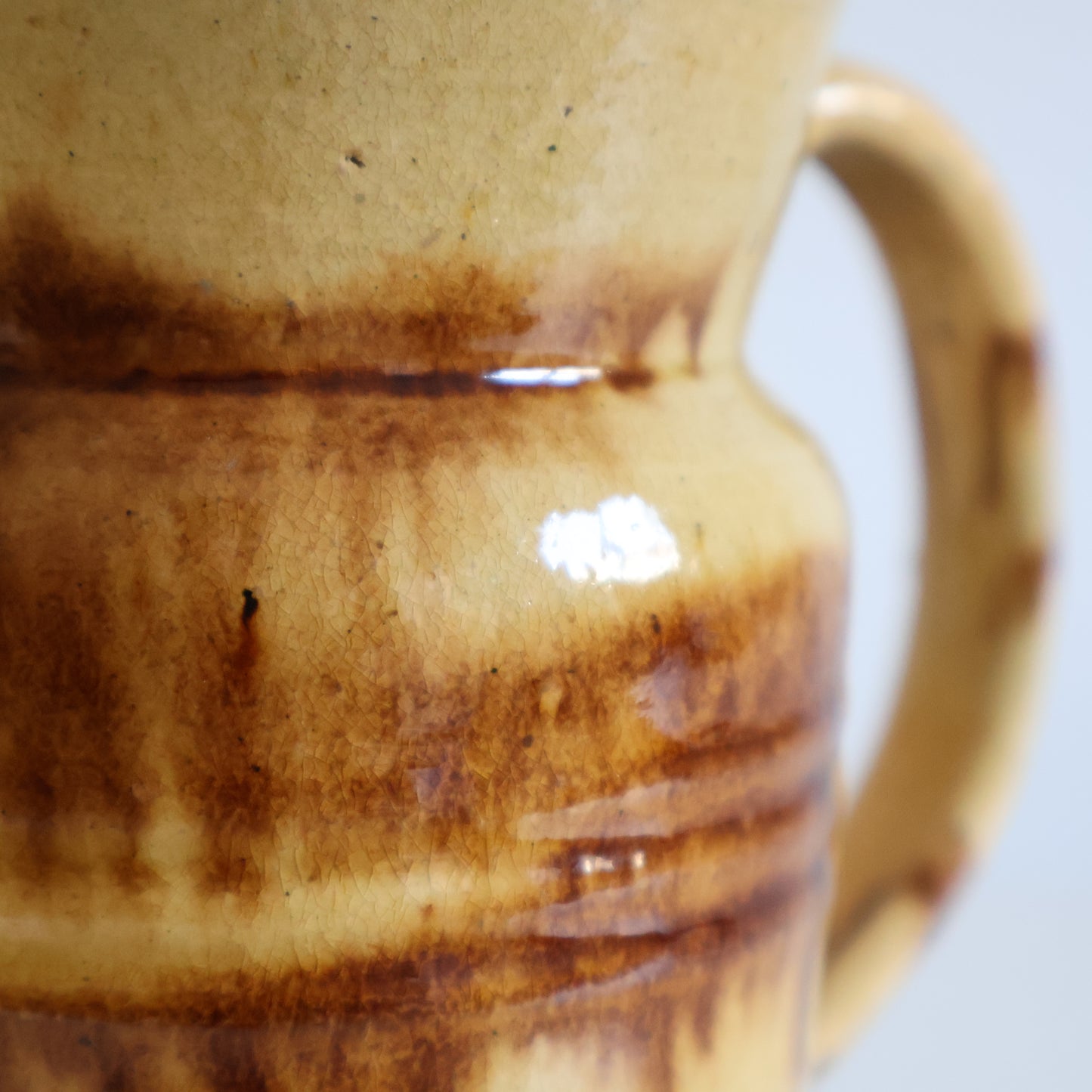 Treacle glazed French jug