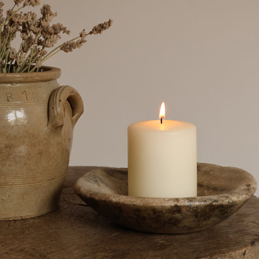 Aged marble bowl - Wini
