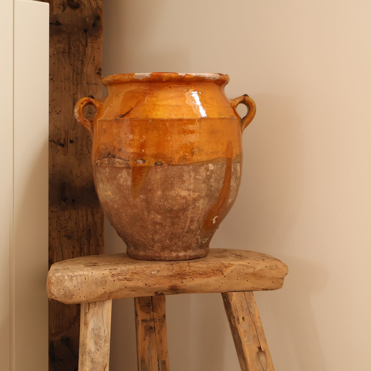 Yellow confit pot - Bloom