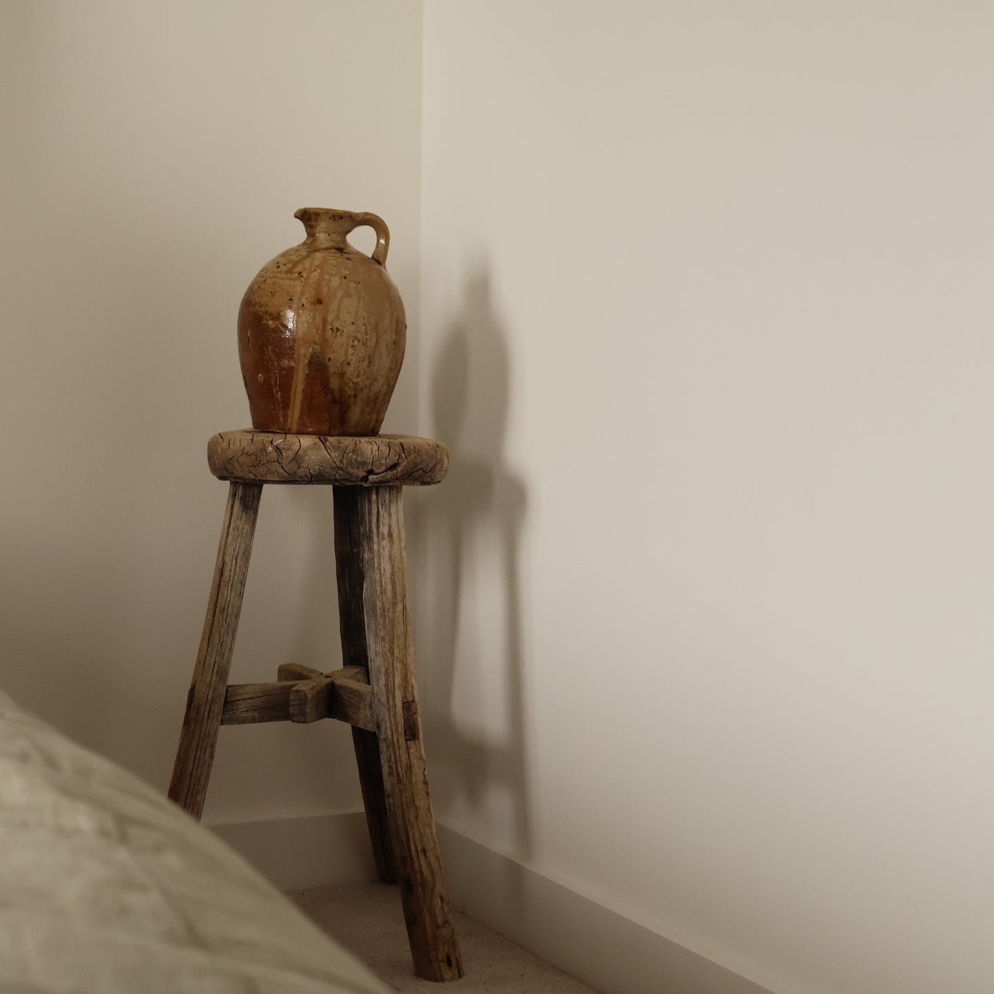 Tall round stool - Arthur