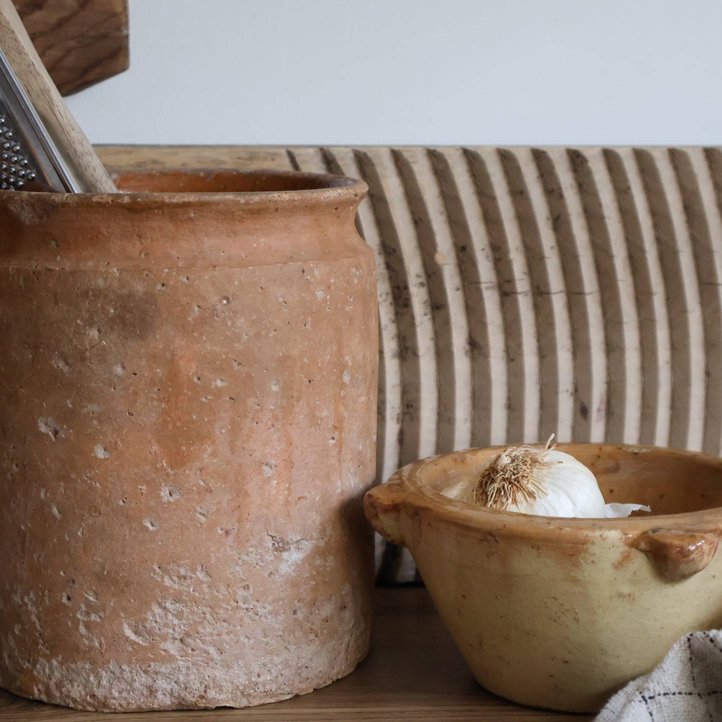 Large terracotta pot