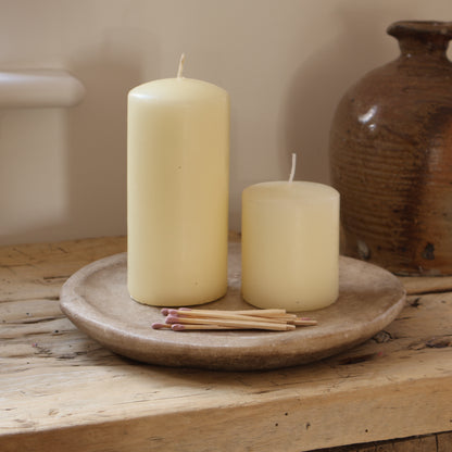 Aged marble plate