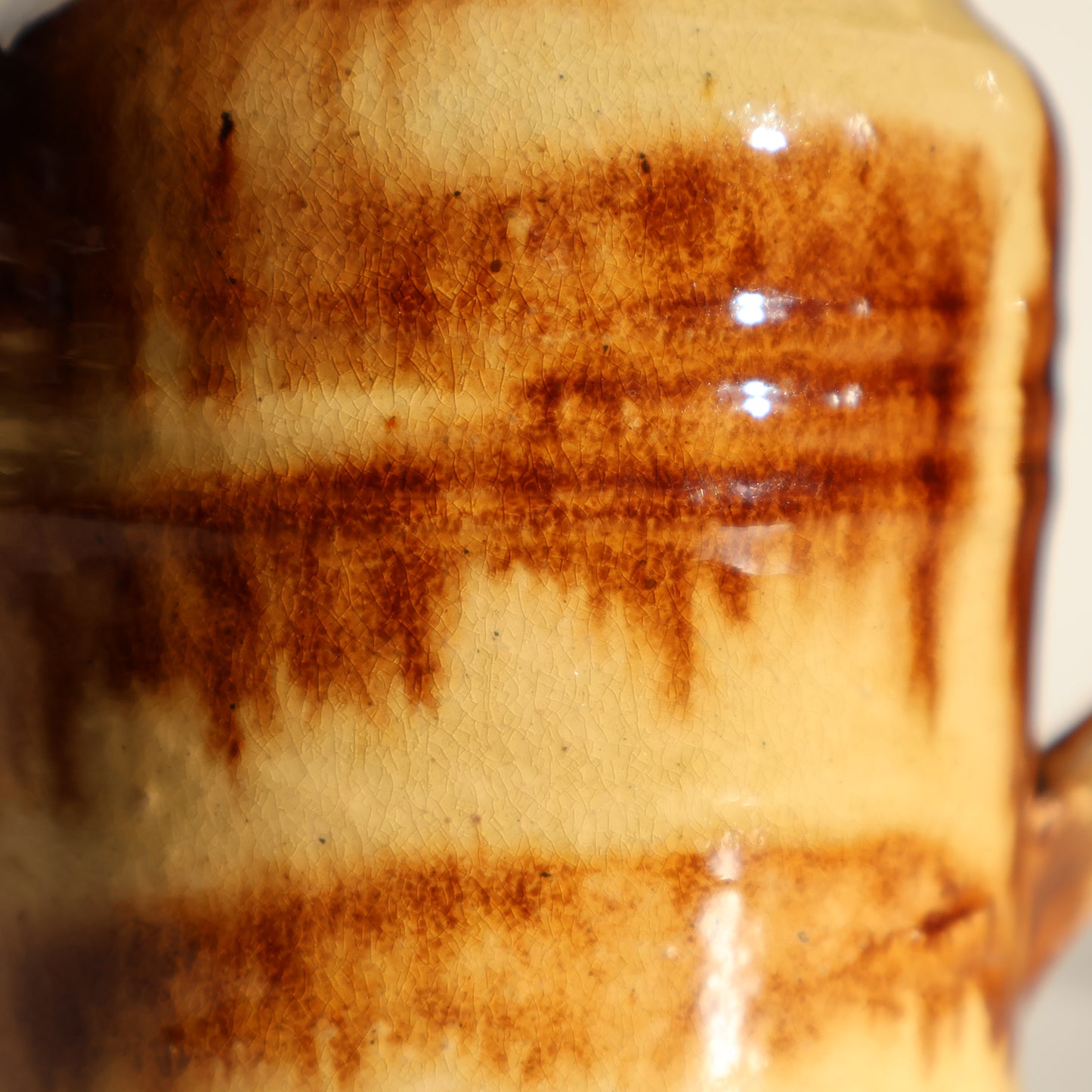 Treacle glazed French jug