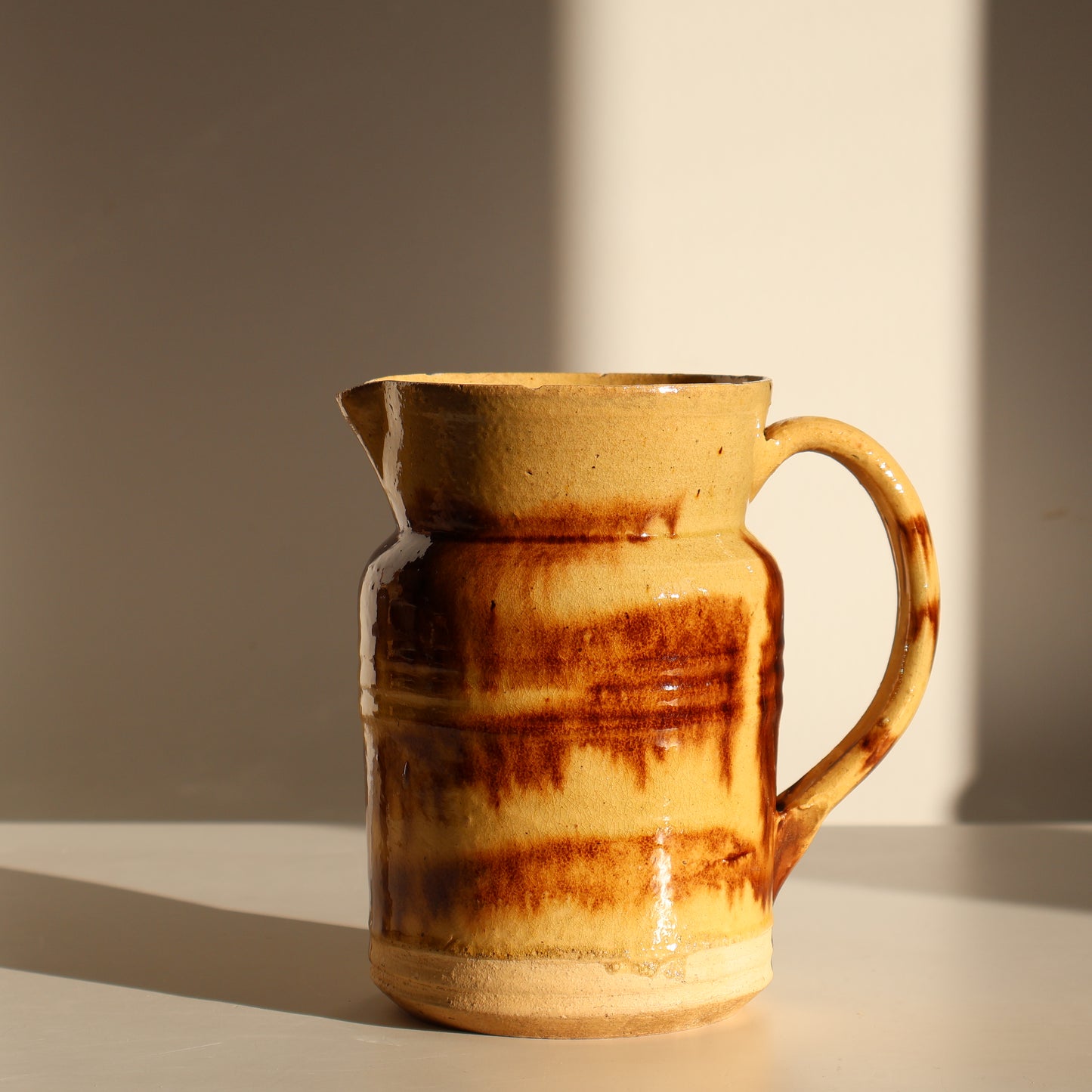 Treacle glazed French jug
