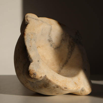 French marble mortar & pestle