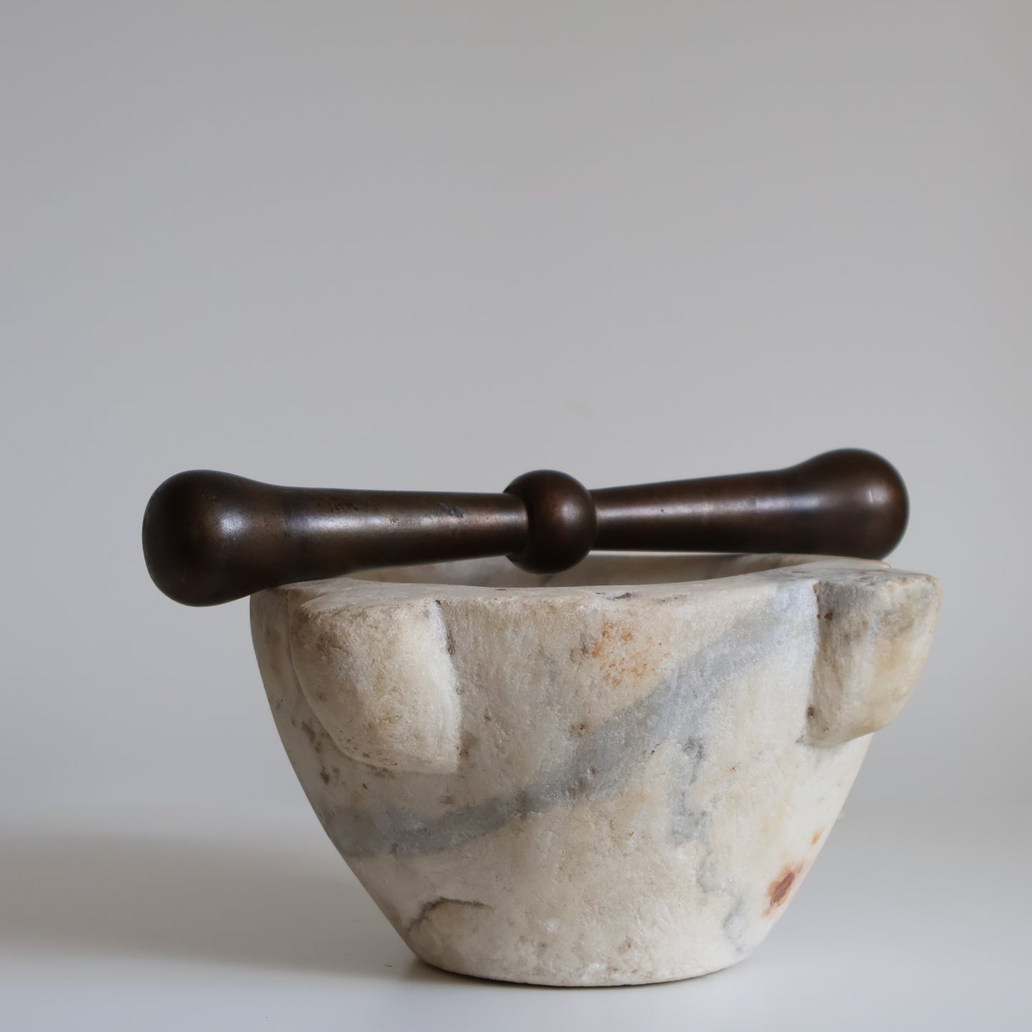 French marble mortar & pestle