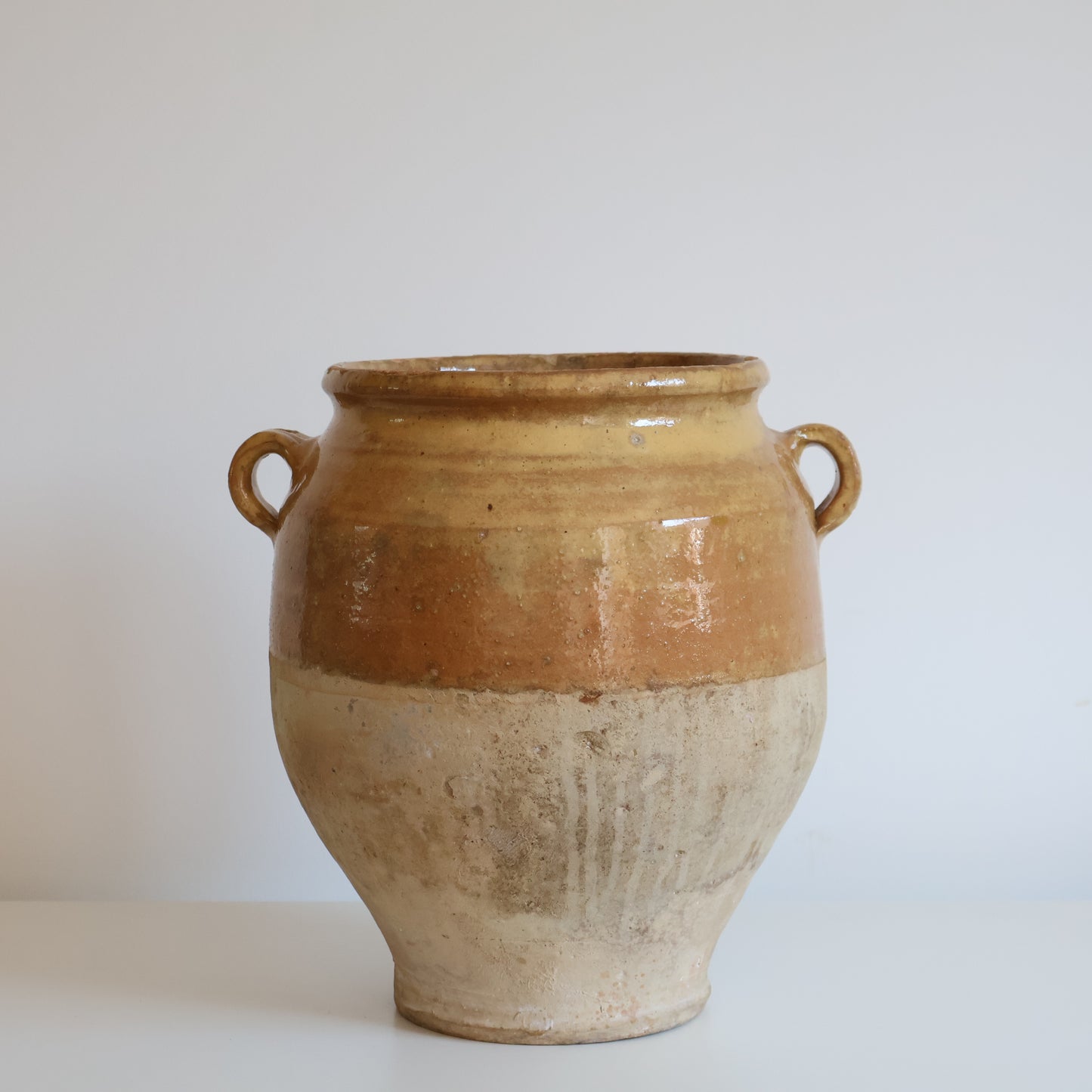 Yellow confit pot - Elin