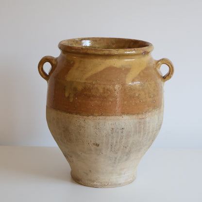 Yellow confit pot - Elin