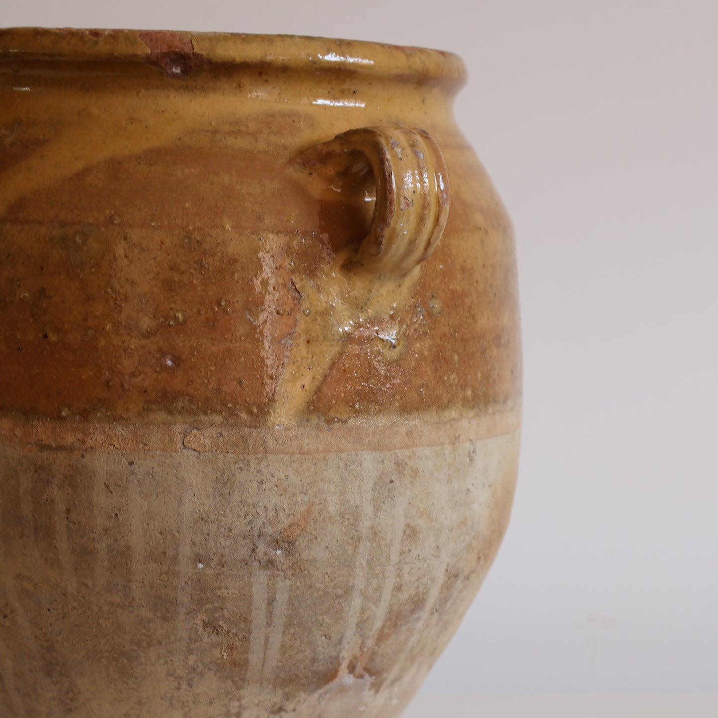 Yellow confit pot - Elin