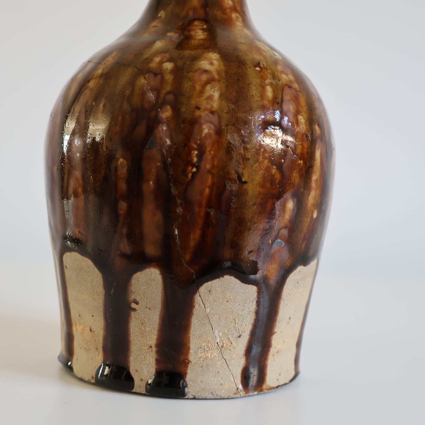 Glazed bottle