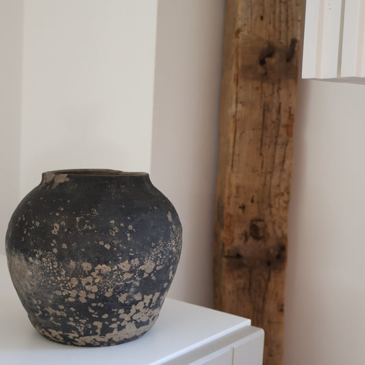 Vintage dark vase