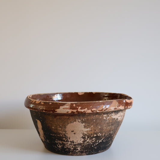 French terracotta bowl