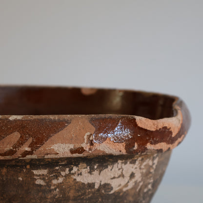 French terracotta bowl