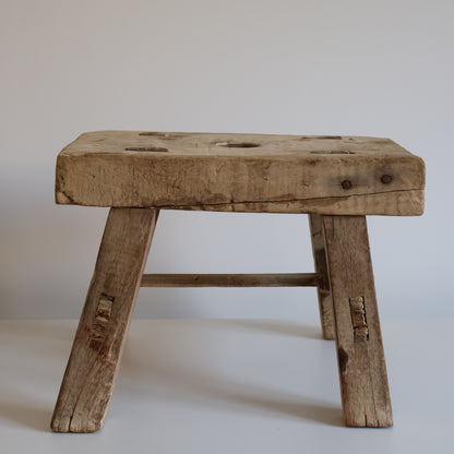 Rustic stool - Archie