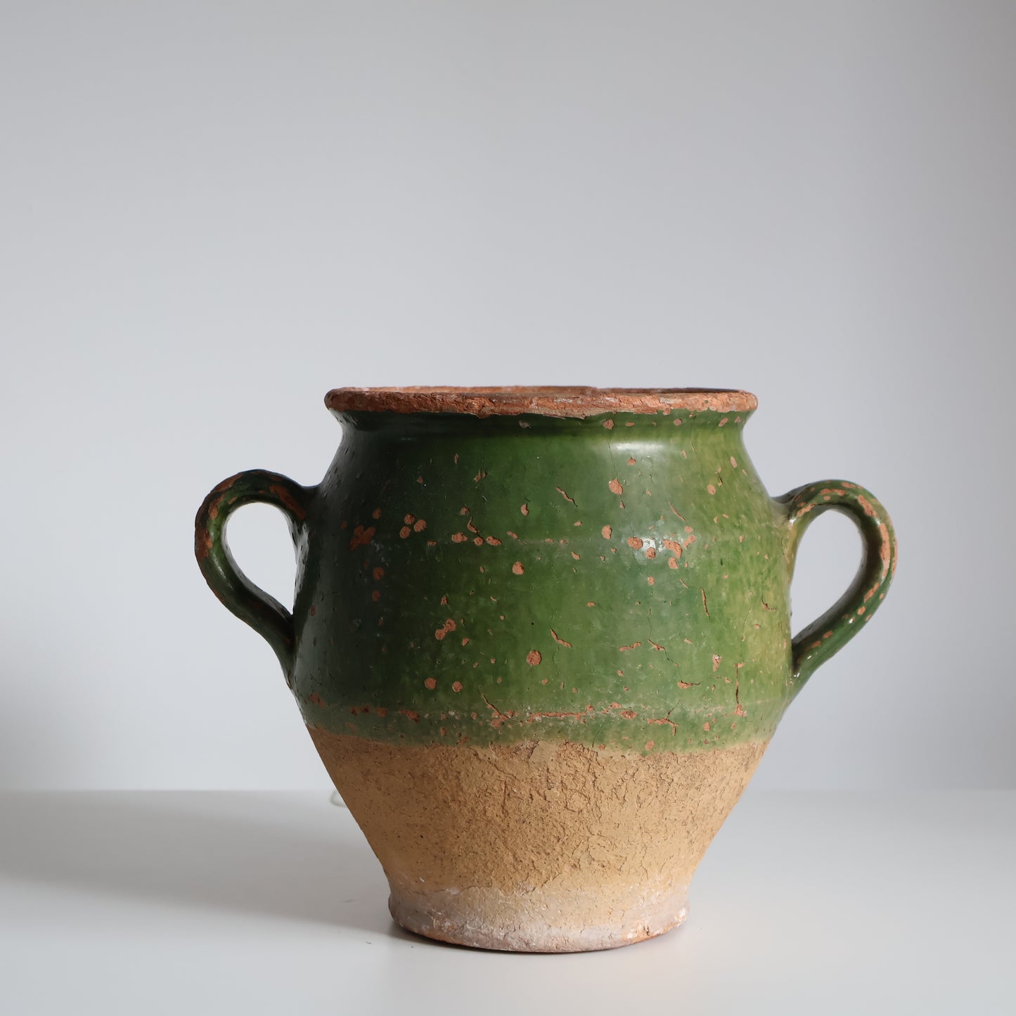 Green confit pot - Fern